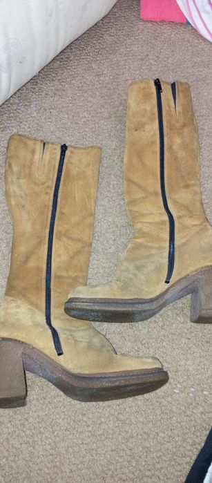 Óptimas botas de camurça forradas NR 37