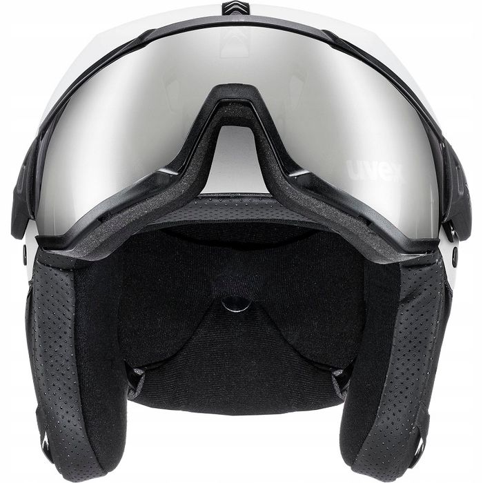 outlet kask narciarski z szybą uvex instinct visor 5007 l 59-61 cm matowy