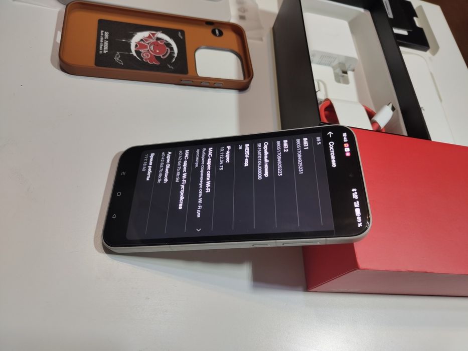 OnePlus 15 Sand Storm   16/512 Oxygen os + чехол и стекло