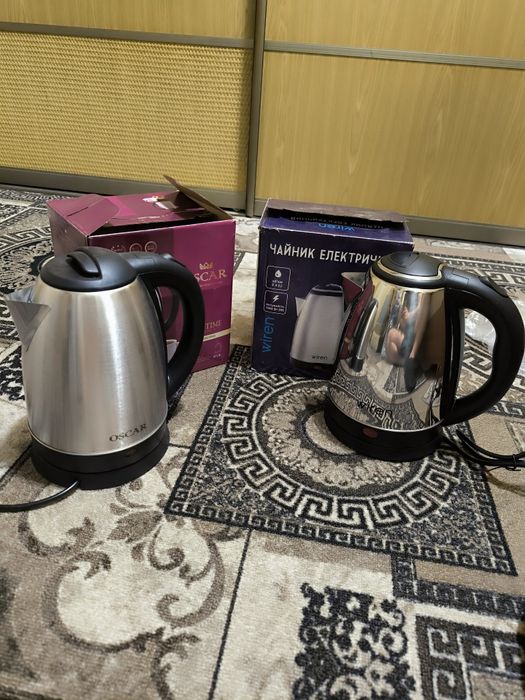 Продам чайники нові на 2 і 1.8 літра