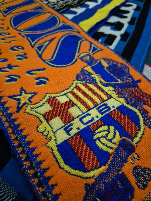 Coleção cachecóis futebol