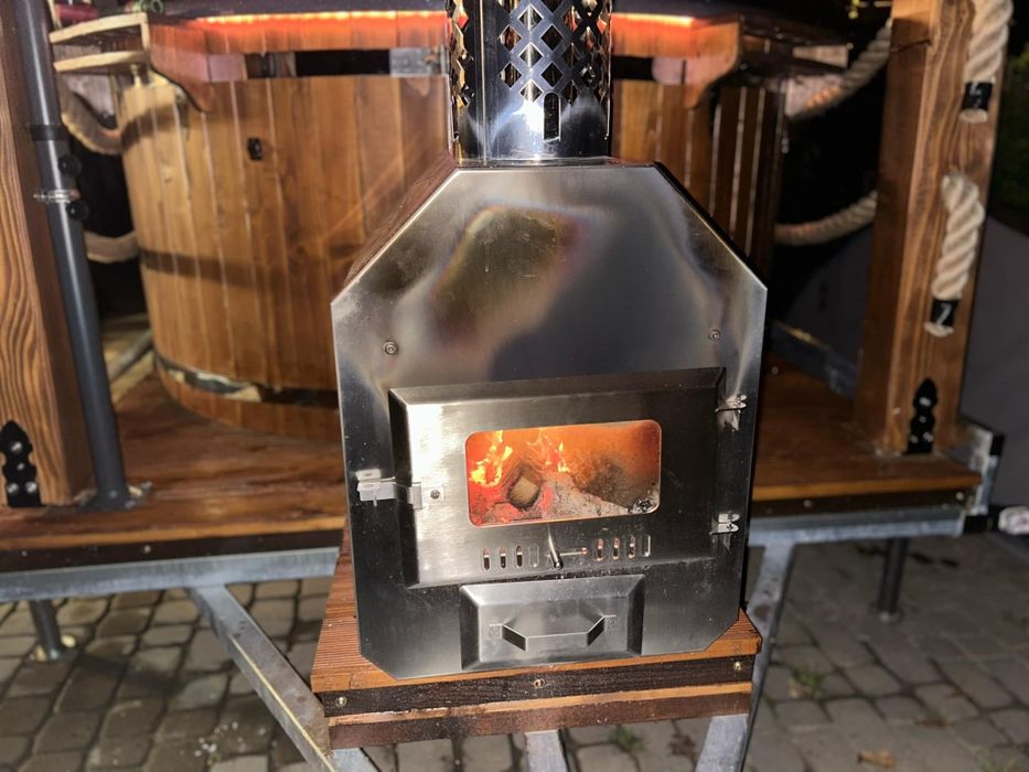 Mobilna sauna  balia jacuzzi Impreza