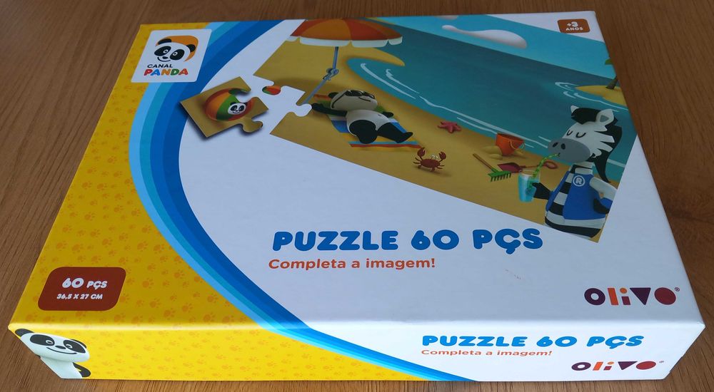 Puzzle Panda 60 Peças