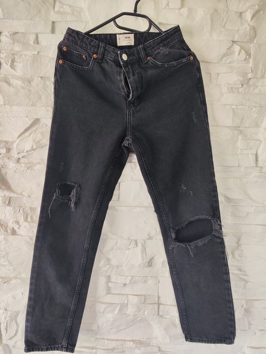 Spodnie damskie s/m czarne Diverse mom