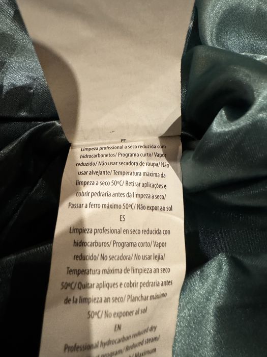 Vestido de gala seminovo