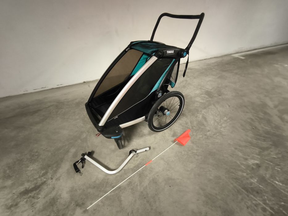 wózek przyczepka thule lite stan bdb