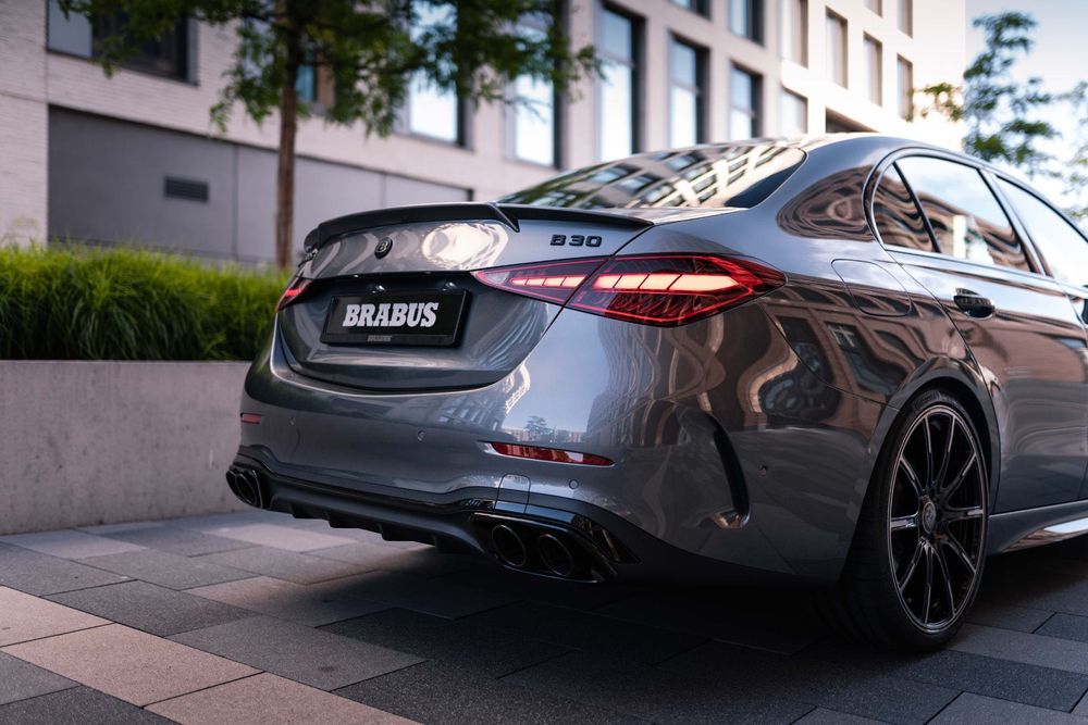 Спойлер Mercedes W206 накладка на багажник бленда антикрыло мерсед 206