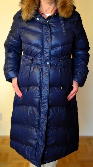 Płaszcz puchowy damski f-my Bialcon /Perso stan idealny XXXL (wymiary)