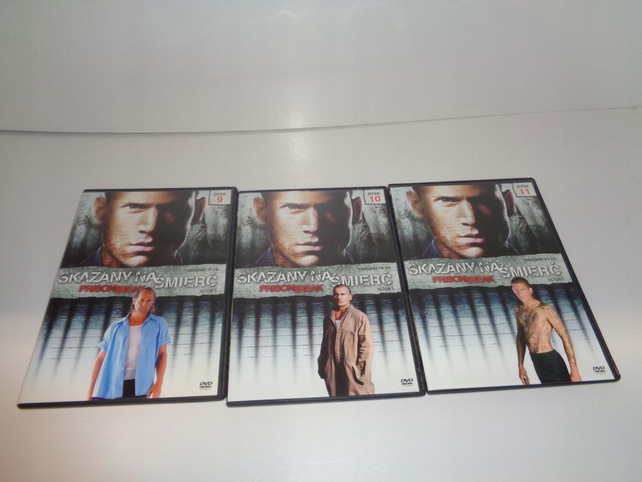 Skazany na śmierć sezon 1 odc. 1-22, sezon 2 odc.1-14. 18x DVD *