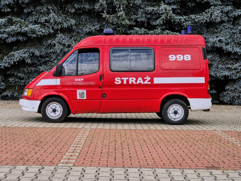 Ford Transit Straż Pożarniczy#BDB Stan#2.0benzyna#Zdrowy#Wóz Strażacki#KatB