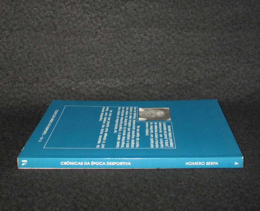 Livro Crónicas da Época Desportiva Homero Serpa