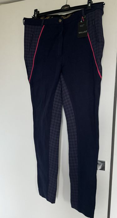 Nowe bryczesy pelny lej kratka