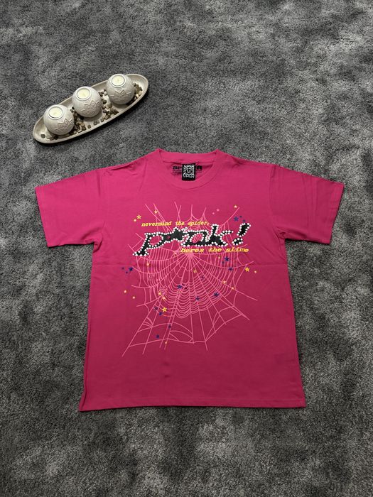 T-shirt Sp5der Pink