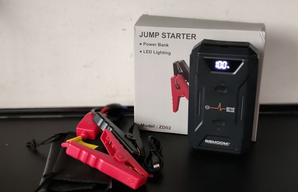 Jump start buster kable rozruchowe .