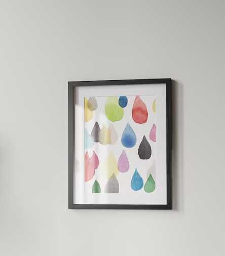 Ramka, rama czarna IKEA 40x50 cm – 2 sztuki