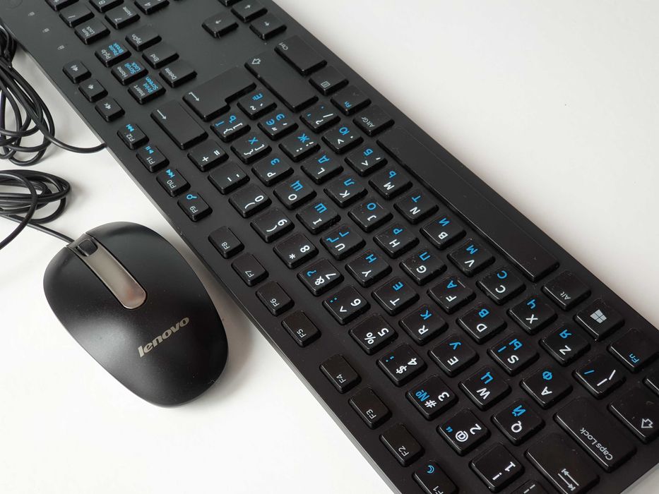клавіатура  DELL KB216 + миша  LENOVO MSU1111