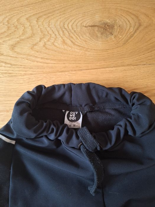 Spodnie softshell 92 98 Czarne Out We Go