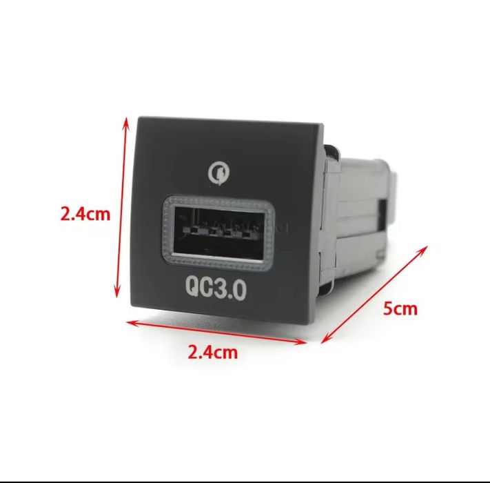 Гнездо USB  в штатное место для Фольксваген golf caddy