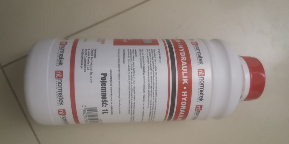 Płyn hydraulik do rur do udrażniania rur hydrauliczne rozwiązanie