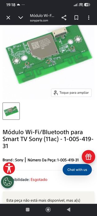 Vendo Várias peças para TV Sony XR-55X90J