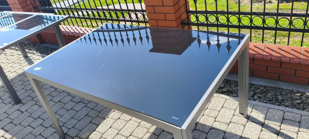 Stół ogrodowy rozkłady aluminowy Toronto  120/180cm