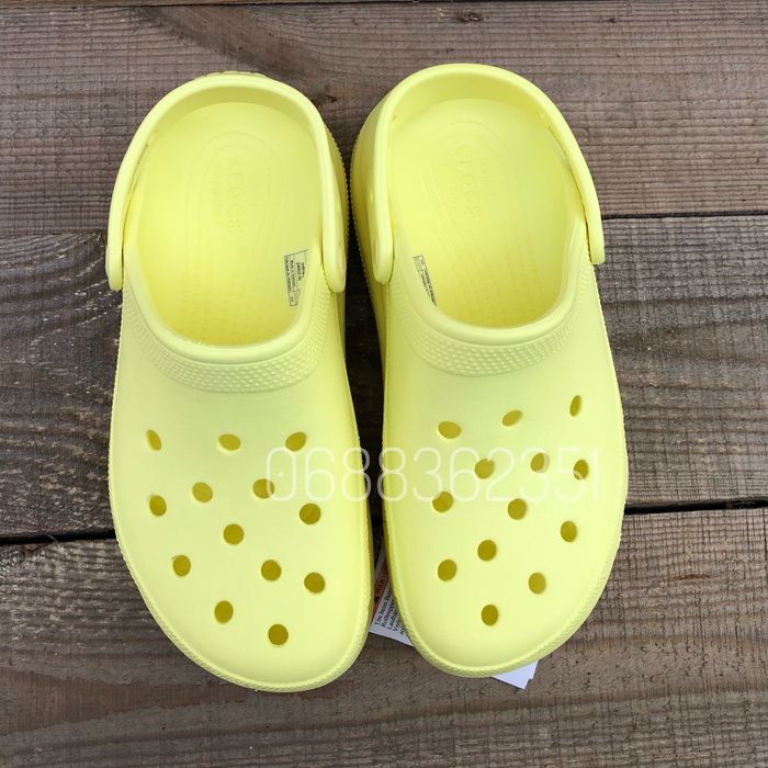 Купити Жіночі Крокси Crocs Crush Platform Жовтого кольору