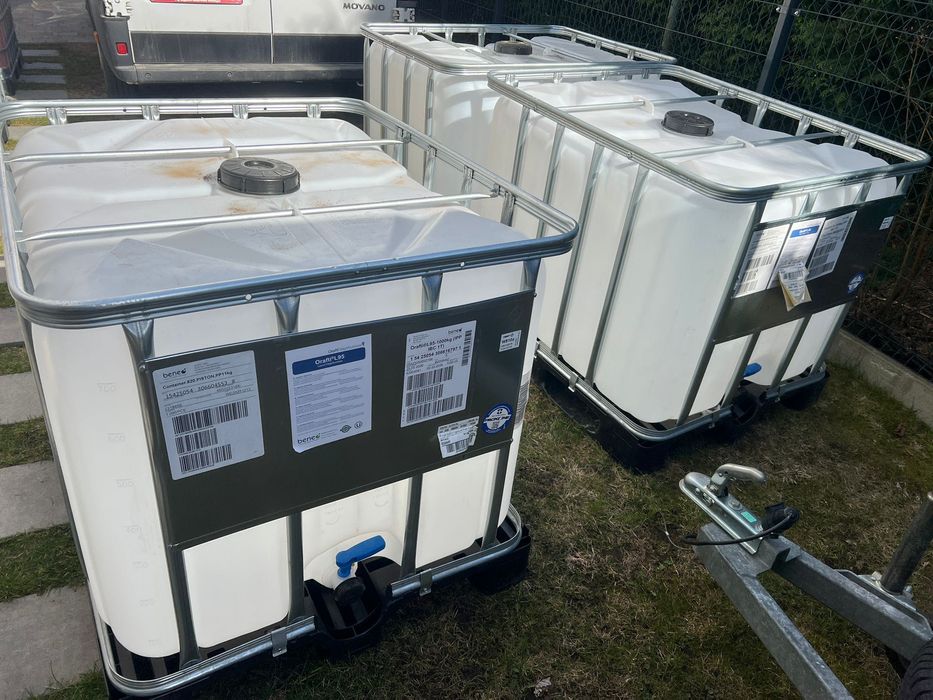 Zbiorniki 1000l, 800l, 600l. Mauzer