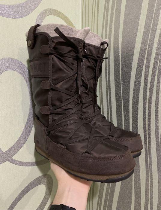 Женские ботики moon boot waterproof