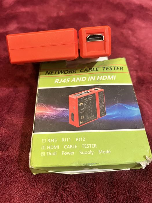Тестер витой пары  hdma- RJ45