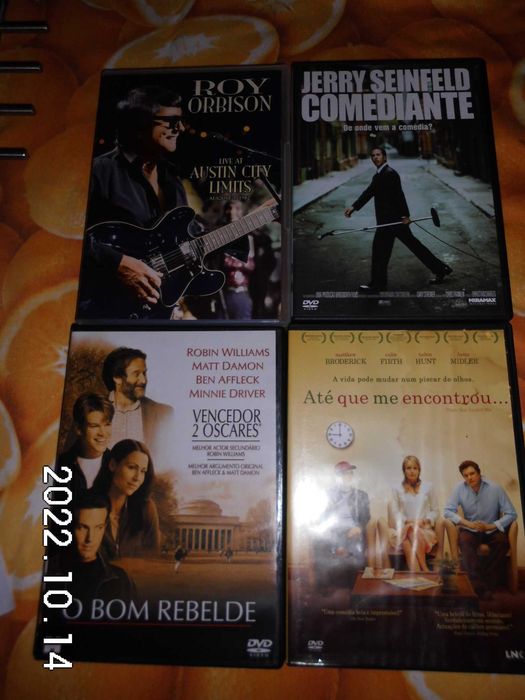 DVDS vários - filmes e música