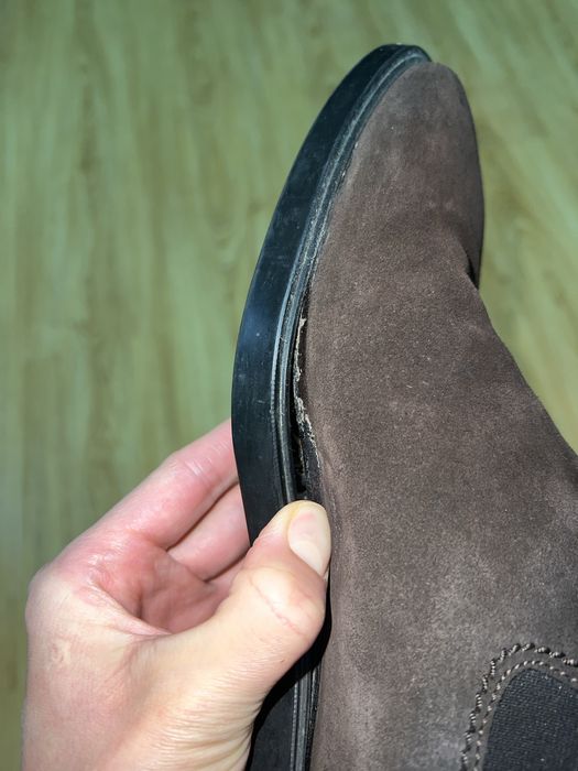 Челсі-черевики Tods 42 (27см) замша