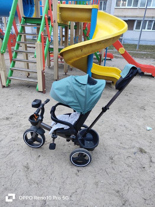 Дитячий весосипед триколісний з батьківською ручкою