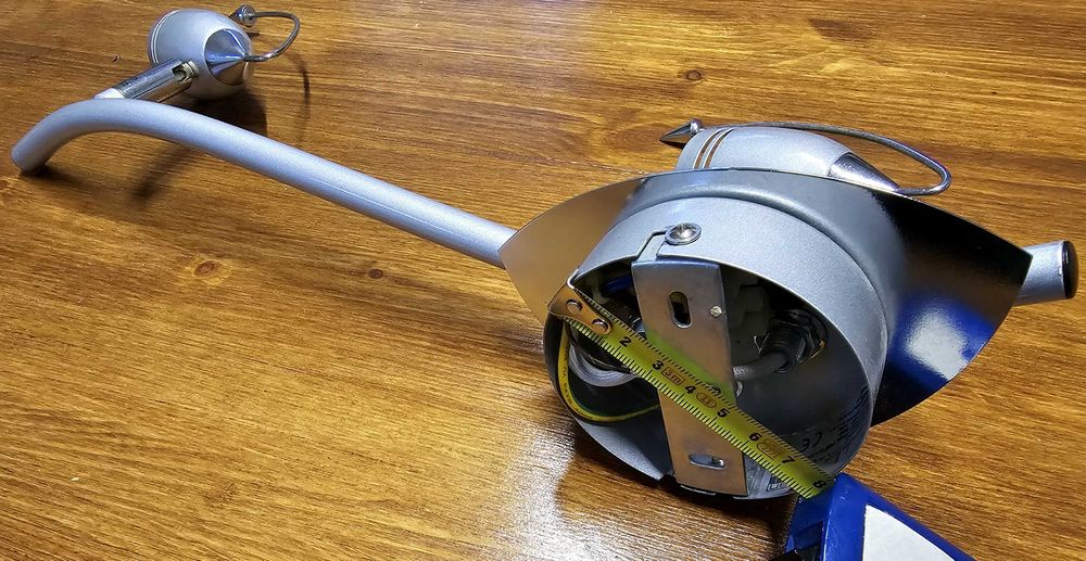 Lampa (kinkiet podwójny) SUFIT / ŚCIANA jak nowy