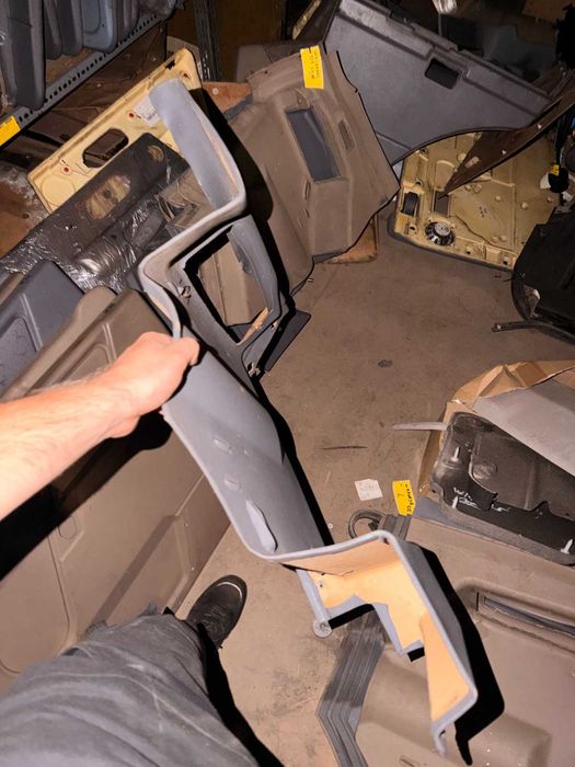 Land Rover Discovery 300 forras cinza interior cinzento
