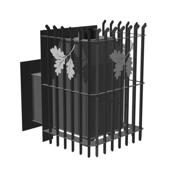 Piec do sauny ETNA 12 stalowy JAKOŚĆ AuraForest FV23