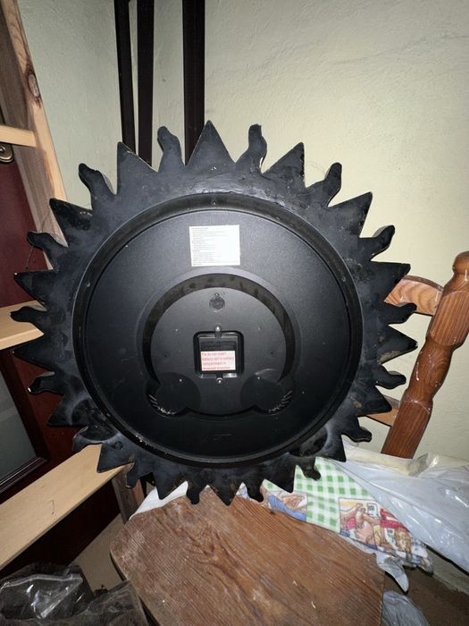 Duzy zegar na sciane