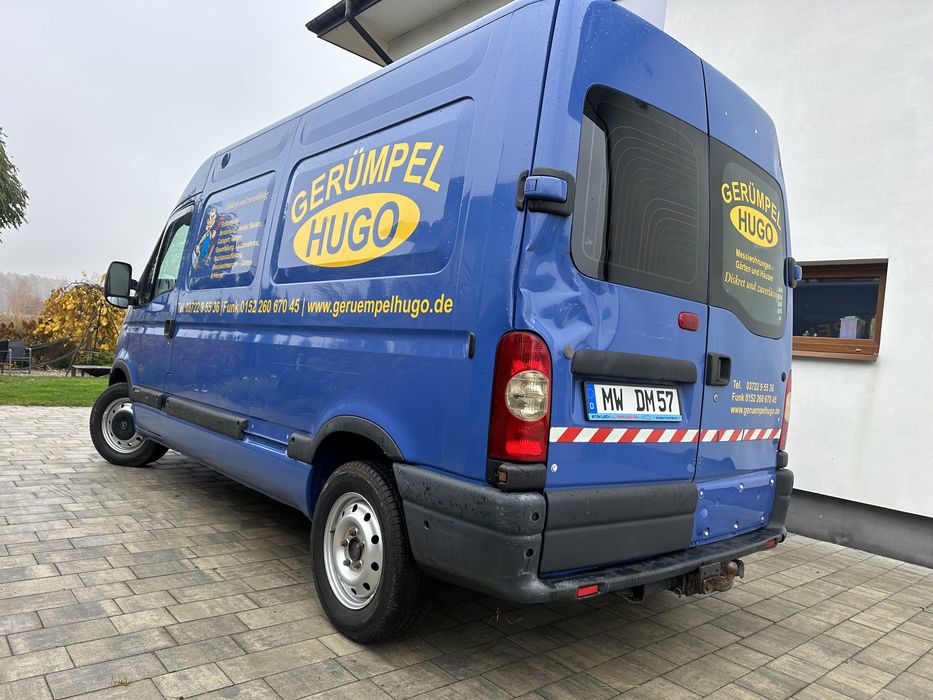 Movano Master LIFT 2.5 diesel H2L2 Hak 6 osobowy