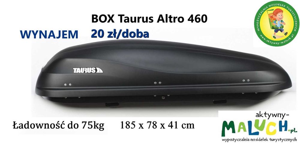 Wynajem Box dachowy Taurus Altro 460