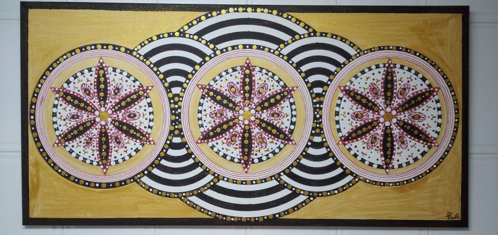 Tela pintada á mão64409510604290122