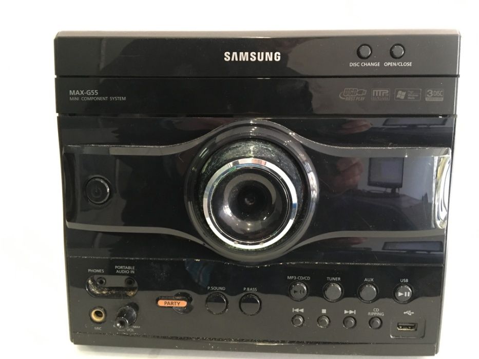 Mini System Samsung Max-g55 Para 3 Cds