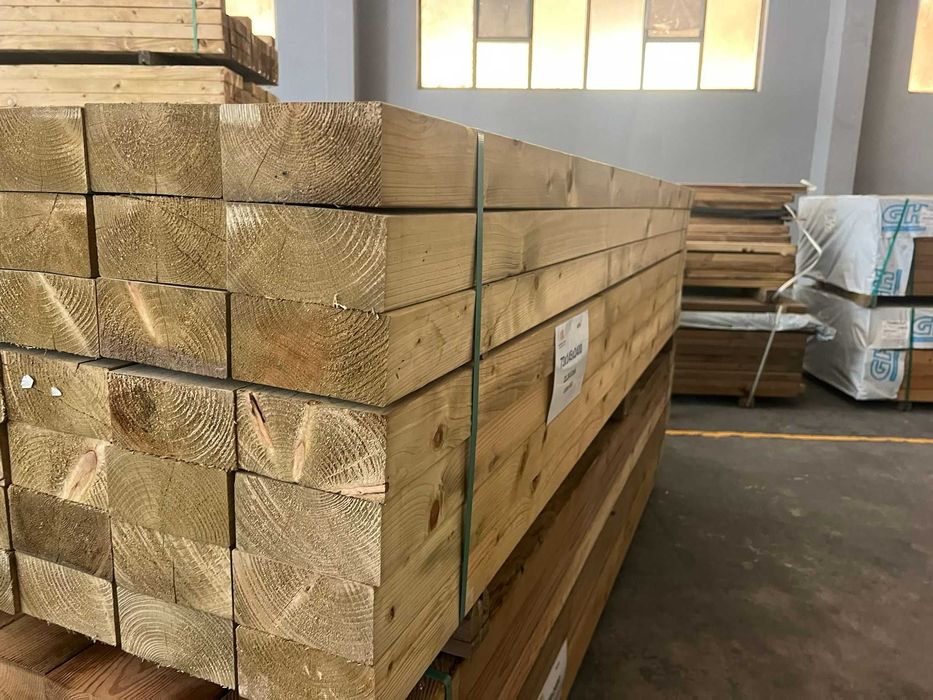 Madeira ABETO APARELHADO TRATADO