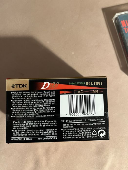 TDK 90 5 pack d -90 EA5 nowe