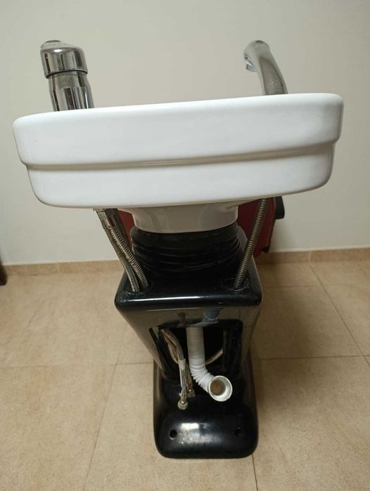 Lavatório de cabeças para cabeleireiro