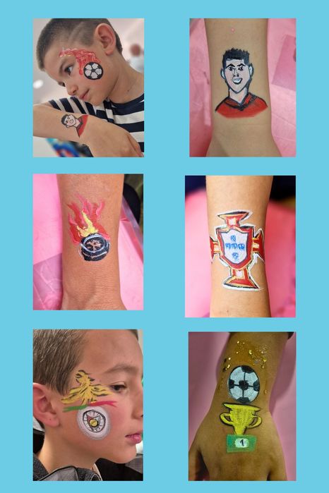 Animadora infantil-Pinturas faciais entre outras atividades