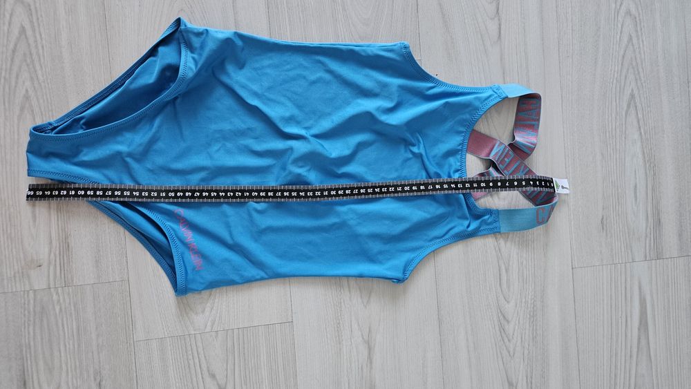 Niebieski strój kąpielowy ck Calvin klein 164 cm Bikini