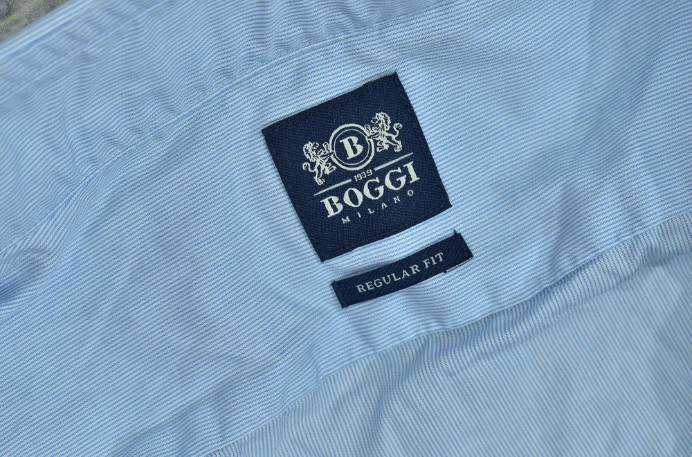 Boggi Regular Fit Koszula Męska Elegancka 44