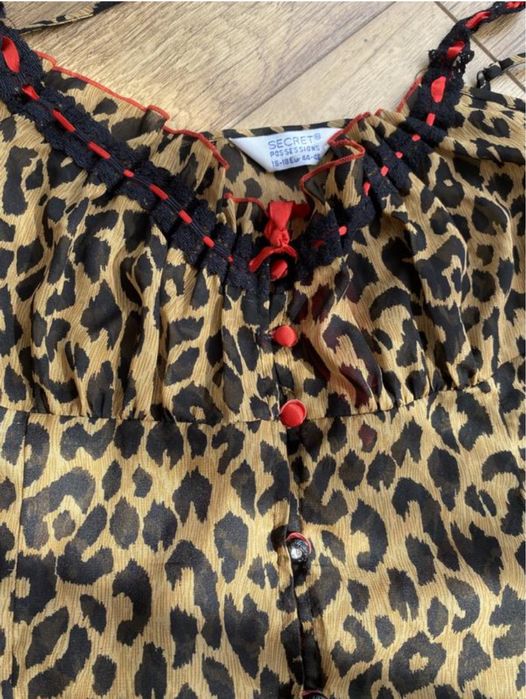 Пеньюар/нічна сорочка secret possessions леопард 44-46