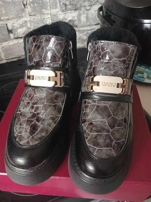 Напівчеревики  жіночі  натур.шкіра Турція