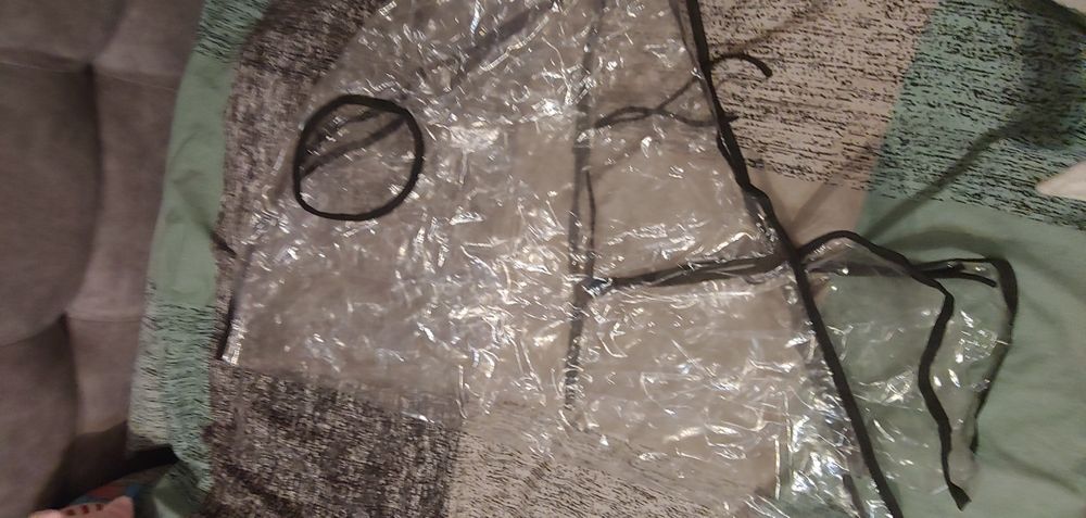 Дождевик на прогулочною коляску