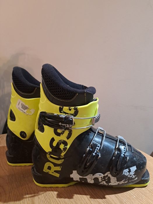 buty narciarskie ROSSIGNOL TMX J3, r.36 BLACK/yellow